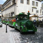 Die Stadt konnte man im Zügle erkunden ...